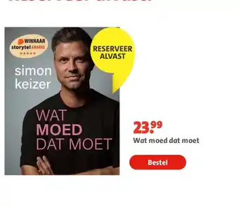 Bruna Wat moed dat moet aanbieding