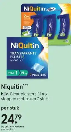 Etos Niquitin aanbieding