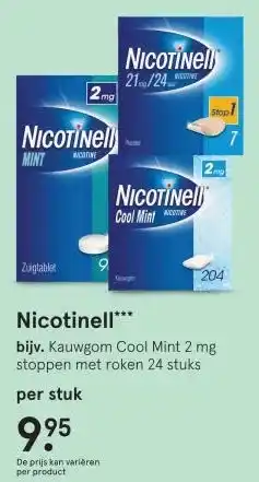 Etos Nicotinell aanbieding