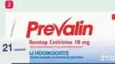 Etos Prevalin Allerstop hooikoortstabletten 10 mg aanbieding
