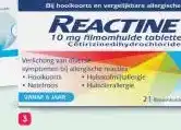 Etos Reactine Cetirizine 10 mg hooikoortstabletten aanbieding