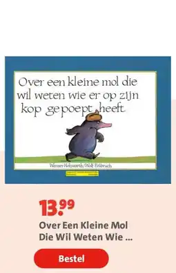 Bruna Over Een Kleine Mol Die Wil Weten Wie Er Op Zijn Kop Gepoept heeft aanbieding