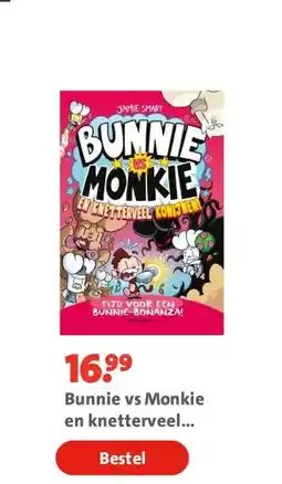 Bruna Bunnie vs Monkie en knetterveel konijnen! aanbieding