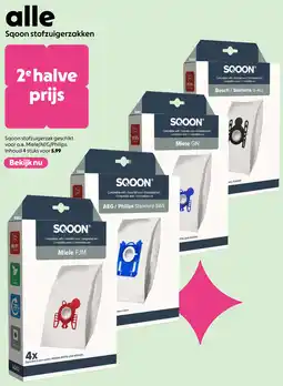 AllesZ alle Sqoon stofzuigerzakken aanbieding