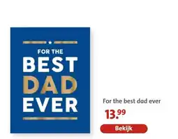 Bruna For the best dad ever aanbieding