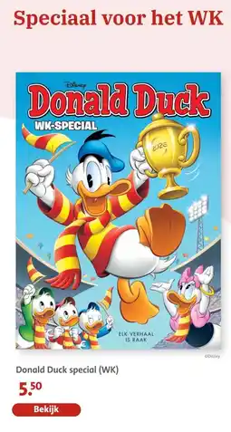 Bruna Donald Duck special (WK) aanbieding