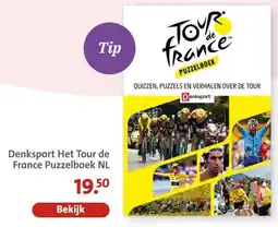 Bruna Denksport Het Tour de France Puzzelboek NL aanbieding