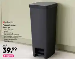 AllesZ brabantia Pedaalemmer StepUp aanbieding