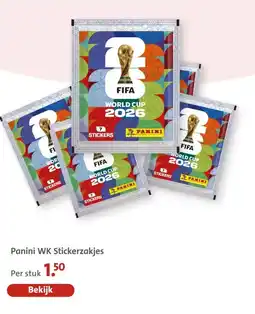 Bruna Panini WK Stickerzakjes aanbieding