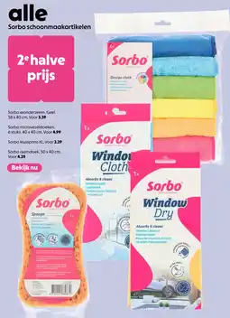 AllesZ alle Sorbo schoonmaakartikelen aanbieding