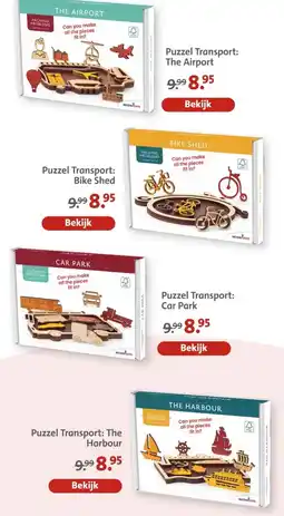 Bruna Puzzel Transport aanbieding