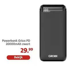 Bruna Powerbank Grixx PD aanbieding