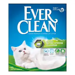 Zooplus 2x10l Ever Clean Extra Strong Kattenbakvulling Frisse Geur Kat aanbieding