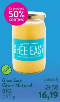 Holland & Barrett Ghee Naturel BIO aanbieding