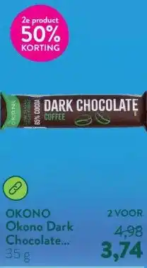 Holland & Barrett Okono Dark Chocolate Coffee aanbieding