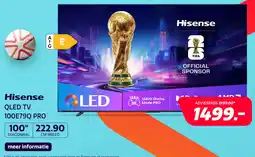 Electroworld Hisense 100E79Q PRO aanbieding
