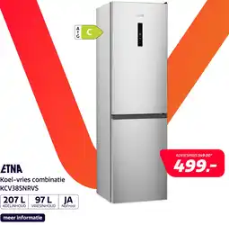 Electroworld ETNA KCV385NRVS aanbieding