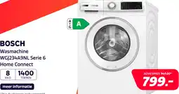 Electroworld Bosch WGJ234A9NL Serie 6 Home Connect aanbieding