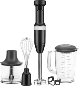 Bol.com Kitchenaid 5KHBV83EBM - Staafmixer - Matzwart aanbieding
