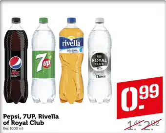 Coop Pepsi, 7UP, Rivella of Royal Club aanbieding