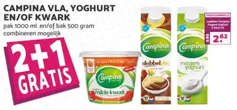 MCD Supermarkt Campina Vla, Yoghurt En/Of Kwark aanbieding