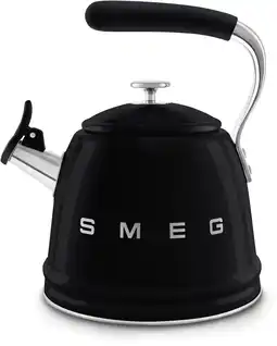 Bol.com SMEG WKF01BL - Fluitketel - Zwart - 2.3 liter aanbieding