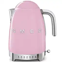 Bol.com SMEG KLF04PKEU - Waterkoker - Roze - 1,7L - 7 Temperaturen aanbieding