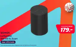 Electroworld Sonos Era 100 SL - Zwart aanbieding