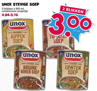 Boon`s Markt Unox Stevige Soep aanbieding