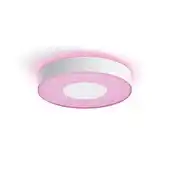 Bol.com Philips Hue Xamento badkamerplafondlamp - wit en gekleurd licht - wit - 38cm aanbieding