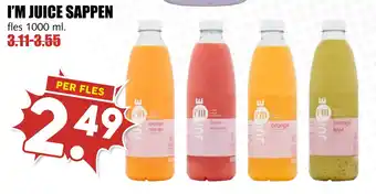 MCD Supermarkt I'm Juice Sappen aanbieding