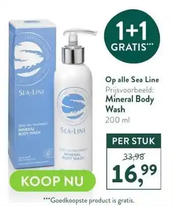 Holland & Barrett Op alle Sea Line aanbieding