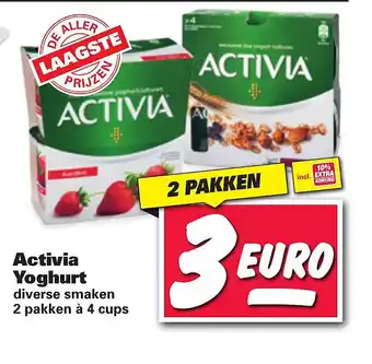 Nettorama Activia Yoghurt aanbieding