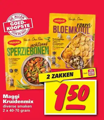 Nettorama Maggi Kruidenmix aanbieding