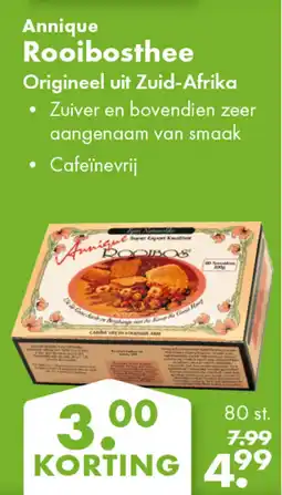 Gezond & Wel Annique Rooibosthee aanbieding