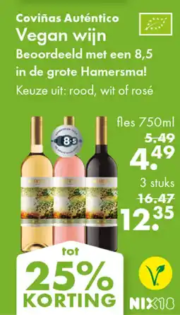 Gezond & Wel Covifias Auténtico Vegan wijn aanbieding