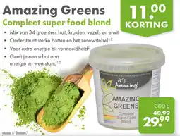Gezond & Wel Amazing Greens Compleet super food blend aanbieding