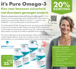 Gezond & Wel it's Pure Omega-3 aanbieding