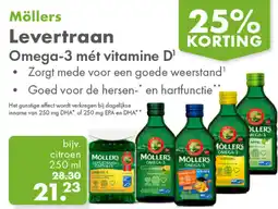 Gezond & Wel Möllers Levertraan aanbieding