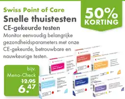 Gezond & Wel Swiss Point of Care Snelle thuistesten aanbieding