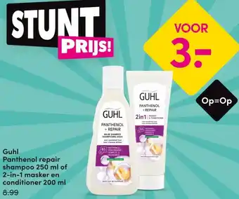 Guhl Panthenol repair shampoo of 2-in-1 masker en conditioner