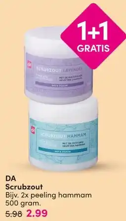 DA DA Scrubzout aanbieding