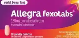DA Allegra fexotabs fexofenadine aanbieding