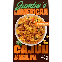 Jumbo Jumbo's South American Cajun Jambalaya 43 g aanbieding