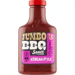 Jumbo Jumbo's BBQ Sauce Korean Style 400ML aanbieding