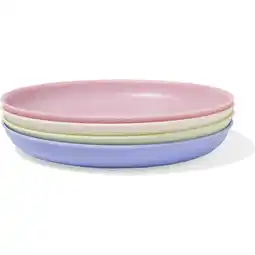 Jumbo HEMA Kunststof Kleine Bordjes 4 Stuks aanbieding