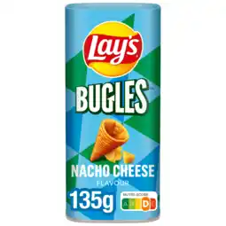 PLUS Lays Bugles nacho cheese snackbox aanbieding
