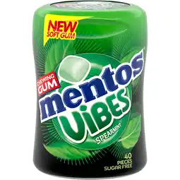 PLUS Mentos Vibes spearmint aanbieding