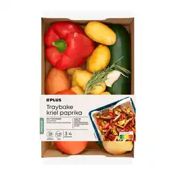 PLUS PLUS Verspakket traybake kriel paprika aanbieding