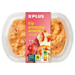PLUS PLUS Kip Sriracha salade aanbieding